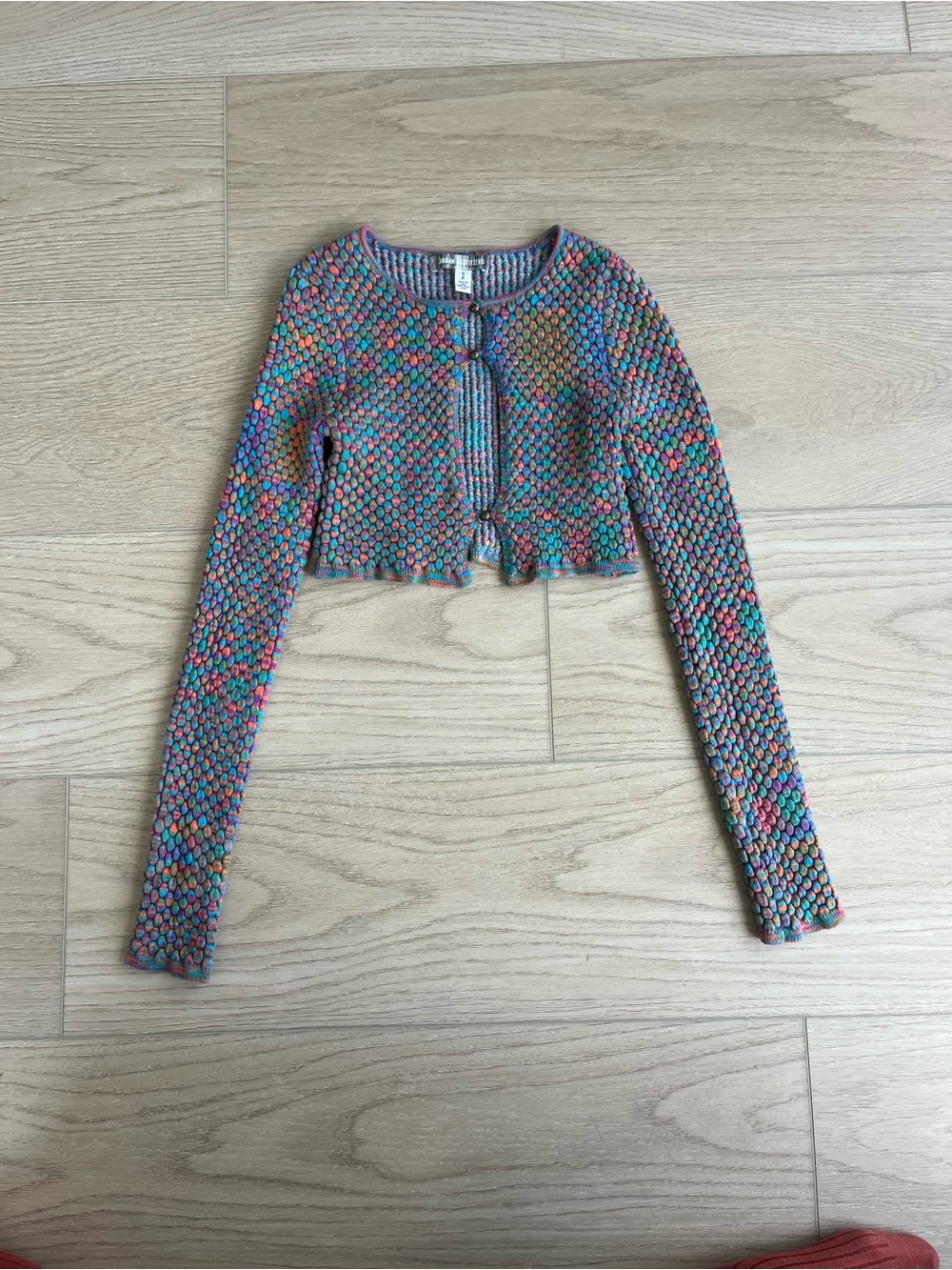Urban Outfitters Multicolor Cropped Knit top